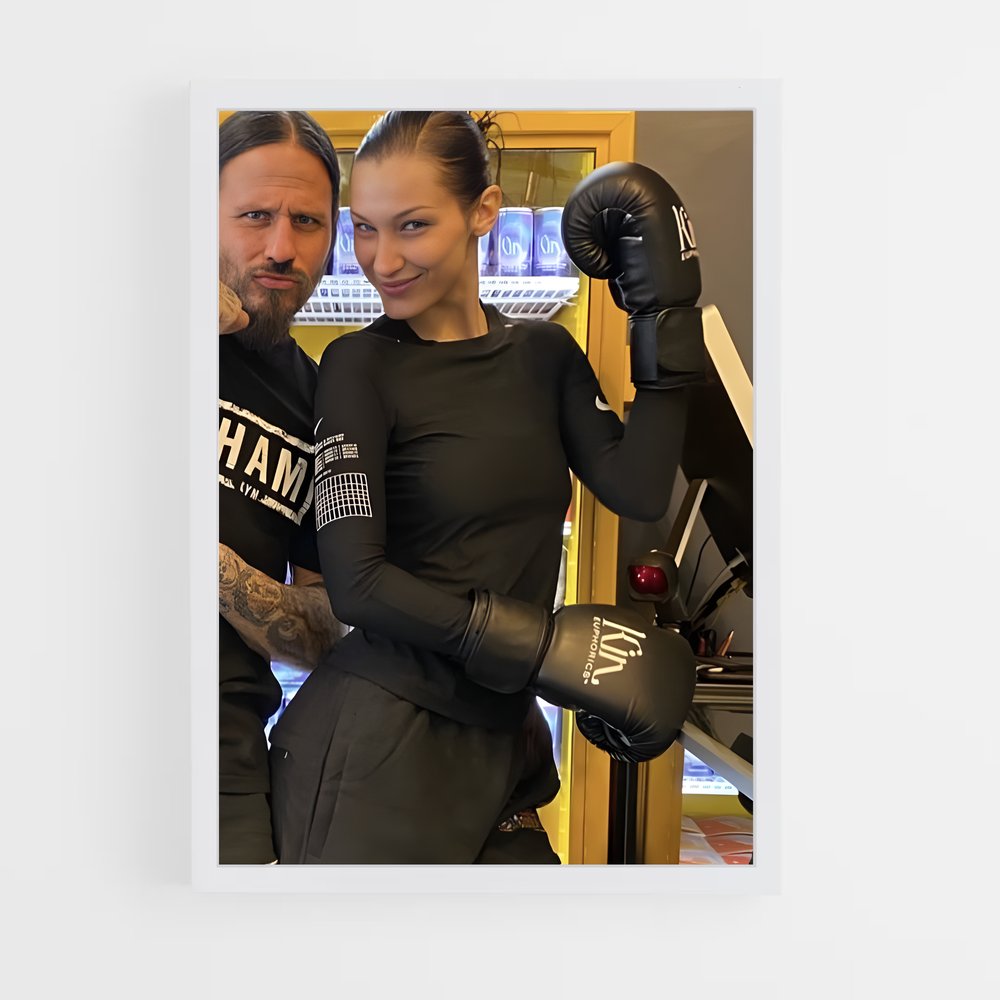 Poster Power Duo – affiche Kick-boxing (vue 3)